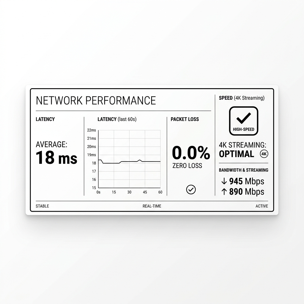 一分机场节点连通性与 4K 60fps 性能实测